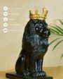 Bold Black Lion Showpiece | 7 x 5 x 11 inches Cheap