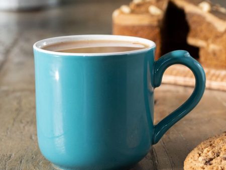 Classic Design Stoneware Farmhouse Mug | 250 ML | Light Blue Online Hot Sale