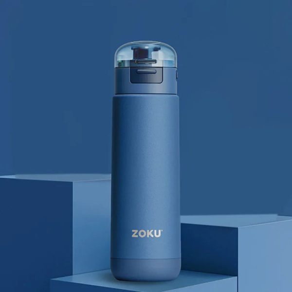 Zoku Vacuum Insulated Sports Bottle | Blue Color Sale