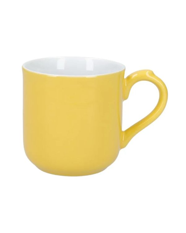 Classic Design Stoneware Farmhouse Mug | 250 ML | Yellow For Discount