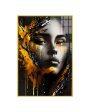 Artistic Innovation Girl Canvas Wall Painting | Multiple Sizes Cheap