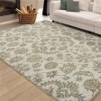 Classic Design Ivory Shade Wool Area Rug | 10 x 8 Feet Online now