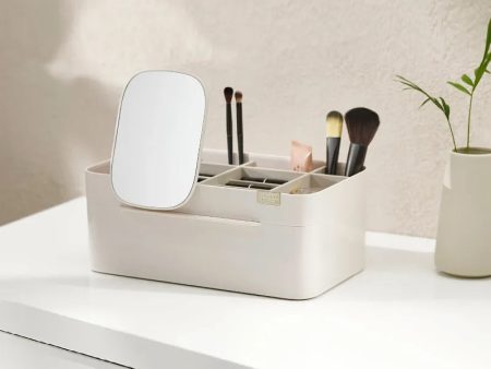 Joseph Joseph Viva Large All in One Cosmetic Organiser With Removable Mirror Discount