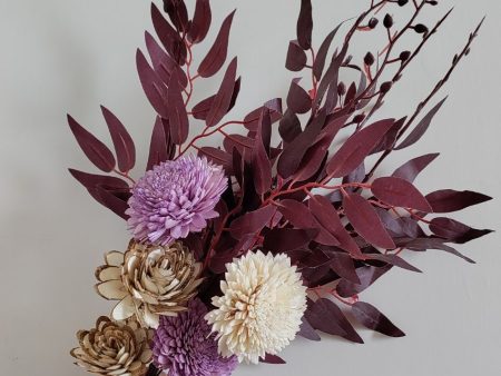 Zorga Bunch Handcrafted Sholapith Flowers & Stems | 16 x 12 x 4 inches Sale