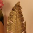 Golden Leaf Showpiece on Sale