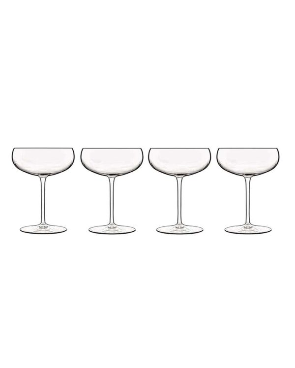 Talismano Old Martini Beverage Glasses | Set Of 4 Discount