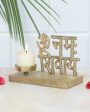 Om Spiritual Festive Candle Holder | 7 x 4 x 5 inches Hot on Sale