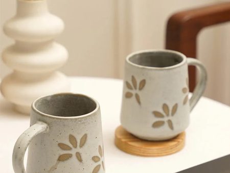 Leafy Mugs | Set of 2 on Sale