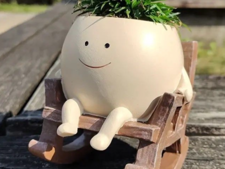 Swing Chair Resin Planter Without Plant | 5 x 6 inches Online Hot Sale