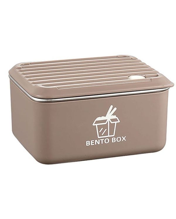 Sophisticated Stainless Steel Lunch Box 3 Container With Lunch Bag Set Online Hot Sale