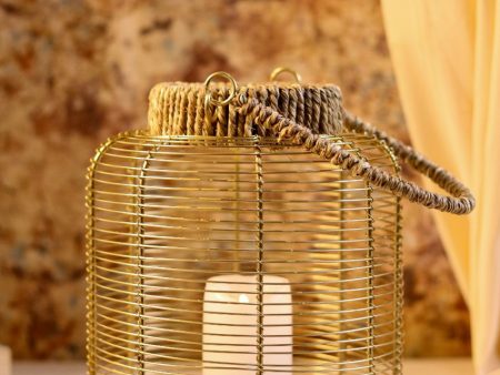 Modern Rope N Wire Lantern | 7 x 9 inches Online