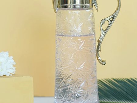 Neer Brass Glass Jug | 1 Ltr | 5 x 11 inches Hot on Sale