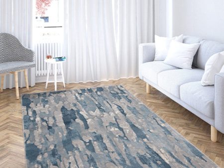 Bold Moves Eye-Catching Polyester Woven Carpet For Sale