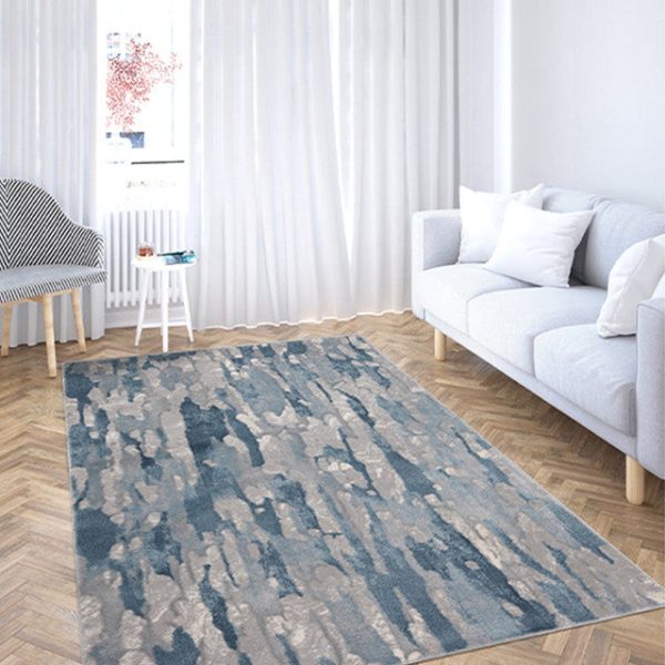 Bold Moves Eye-Catching Polyester Woven Carpet For Sale