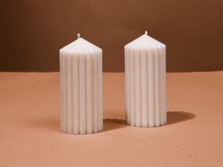 Cirque Lumia Re Soy Wax Candles | Set of 2 | 5.1 x 10.2 cm   2 x 4 inches Sale