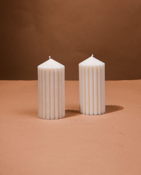 Cirque Lumia Re Soy Wax Candles | Set of 2 | 5.1 x 10.2 cm   2 x 4 inches Sale