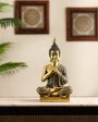 Joyful Sitting Buddha Figurine | 5 x 7 x 12 inches Cheap