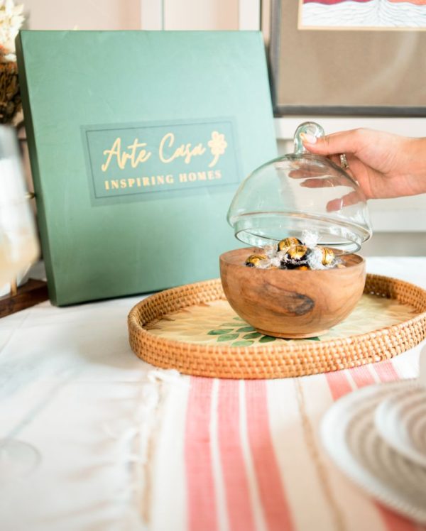 Chic Glass Dome Server | Tray Not Included Online