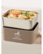 Sophisticated Stainless Steel Lunch Box 3 Container With Lunch Bag Set Online Hot Sale