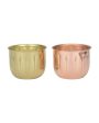 Midnight Magic Fragrant Metal Candle Jar Set | Pack of 2 | 10.2 x 7.6 cm   4 x 3 inches Supply