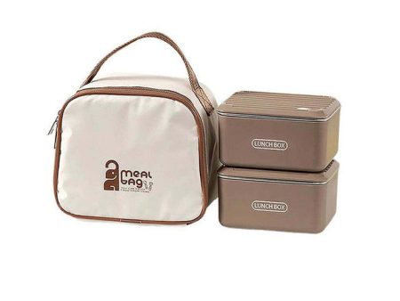 Stainless Steel Lunch Box Container Set With Insulated Matching Lunch Bag For Kids & Adults For Sale