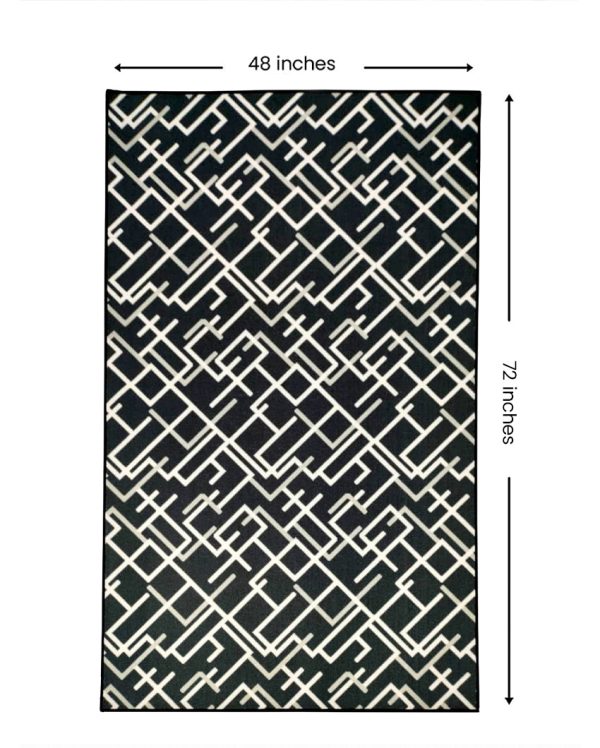 Revitalize Your Interiors With Bold Polyamide Carpet | 6 x 4 Feet Online now