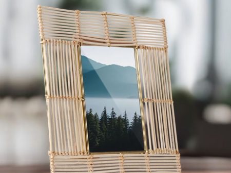 Stylish Wicker Photo Frame | 8 x 10 inches Fashion