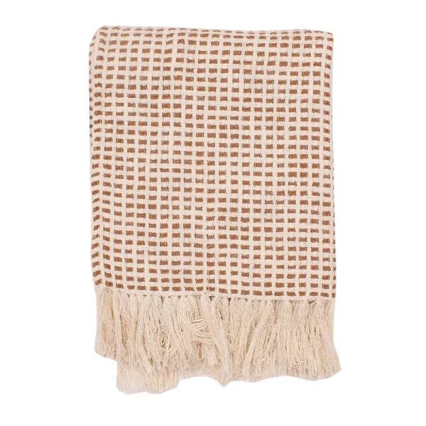 Girnar Cotton Throw | 60 x 52 Inches Online Sale