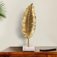 Golden Leaf Showpiece on Sale