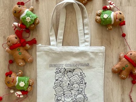 Diy Colouring Merry Christmas Goody Bag Hot on Sale