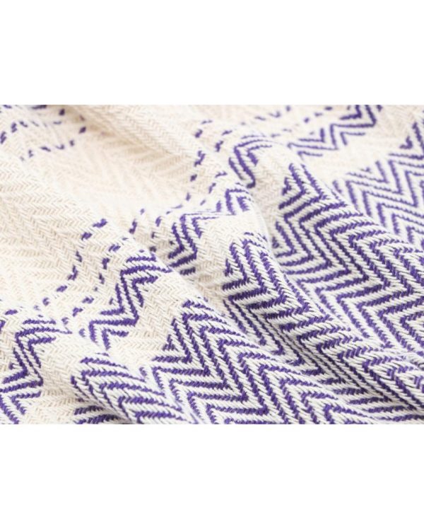 Chic Hand-Made Cotton Throw Blanket | 50 x 60 inches Online Sale