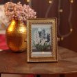 Golden Metallic Photo Frame | Material  NA Online