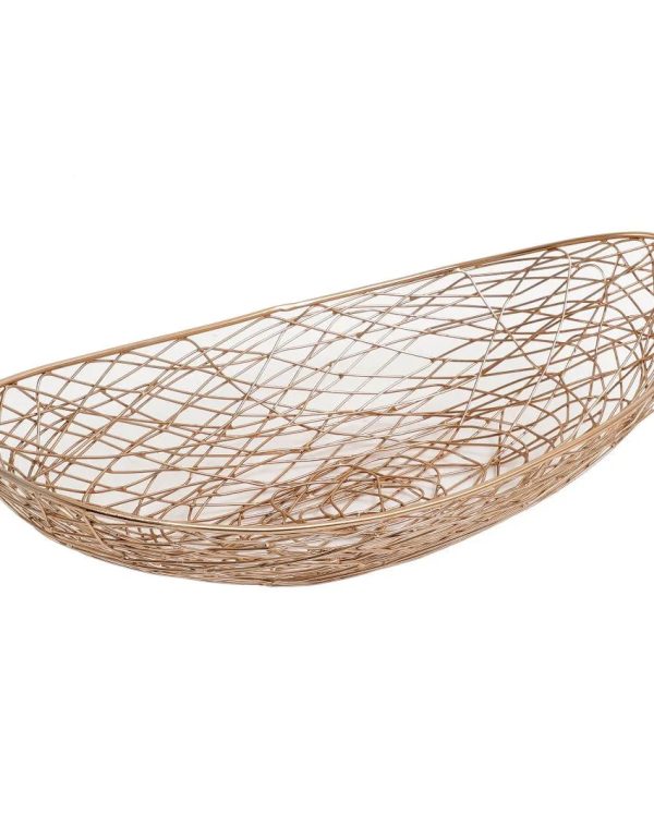 Vivian Basket In Copper Supply