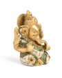 Ganesha In White Stone Showpiece For Cheap