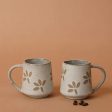 Leafy Mugs | Set of 2 on Sale