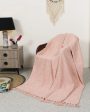 Chenille Throw with Fringed Edges | 50 x 60 inches Supply