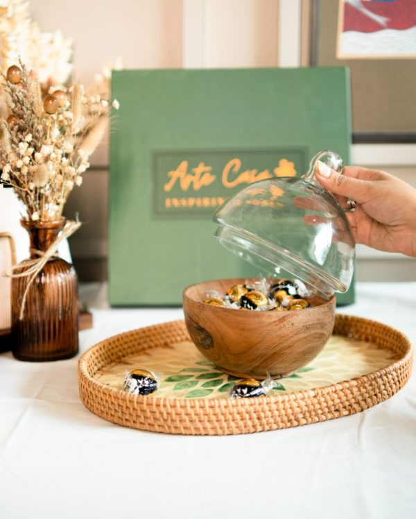 Chic Glass Dome Server | Tray Not Included Online