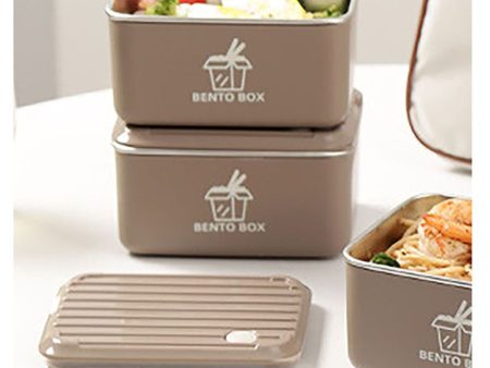 Sophisticated Stainless Steel Lunch Box 3 Container With Lunch Bag Set Online Hot Sale