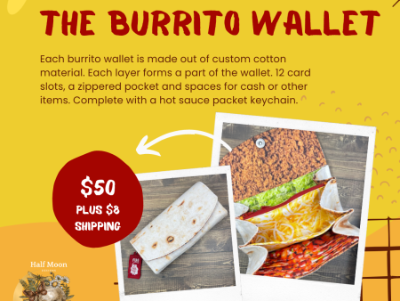 Custom order for Angel S L- One Burrito wallet Sale